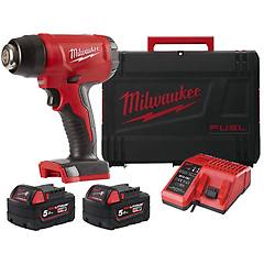 Milwaukee M18 Bhg-502c Termosoffiatore Pistola Termica A