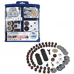 Dremel Set Accessori Miniutensili Multiuso 70 Pezzi
