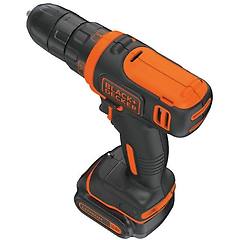 Black And Decker Black+decker Trapano Avvitatore 18v Litio Velocita'