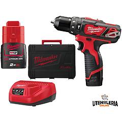Milwaukee M12 Bpd-202c Trapano Avvitatore A Batteria 12v