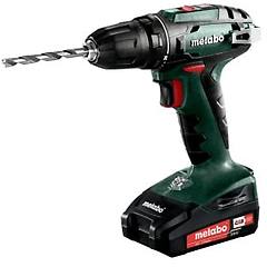 Metabo Bs 18 Trapano Avvitatore A Batteria 18v 2x2 Ah