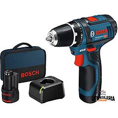 Bosch Avvitatore Gsb 12v-15 Con Percussione In Kit Con