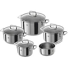 Zwilling Quadro 5-pz. Set Di Pentole Argento