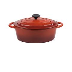 Ilsa Casseruola Ghisa Ovale Con Cop Normandie Cm 33