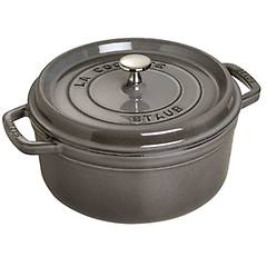 Staub 40509-312-0 Padella 5 25 L Rotondo Grafite Grigio