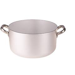 Agnelli Pentole Casseruola Alta In Alluminio 3mm Con Due
