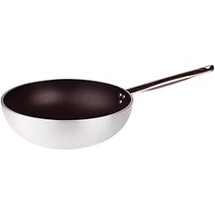 Agnelli Pentole Wok Fondo Piano In Alluminio Antiaderente