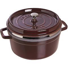 Staub La Cocotte Con Cestello A Vapore Rotonda 26 Cm