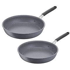 lagostina set padelle antiaderenti 12163600002 tempra mineral 24/28cm