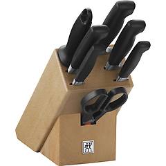 Zwilling **** Four Star Set Di Coltelli Con Ceppo 8-pz.