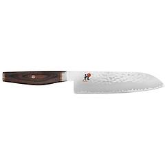Miyabi Artisan 6000mct Coltello Santoku Liscio 18 Cm Marrone