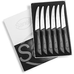 Sanelli - Confezione Tavola Segh. 6 Pz. Linea Skin