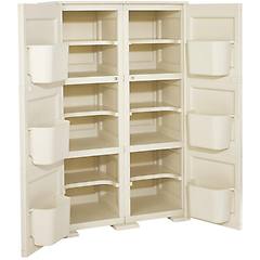 Tontarelli Armadio Alto Omnimodus In Polipropilene Beige L
