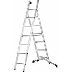 Facal Scala A Sfilo Super Prima In Alluminio 2 Rampe