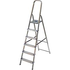 Facal Lf/6 Scala Alluminio Alfa 6 Gradini Portata Max