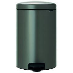 Brabantia Pattumiera New Icon A Pedale Grigio Platino 20 L