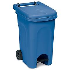 Stefanplast Bidone In Polipropilene Urban Eco System Blu 60 Lt