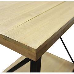 Milani Home - Consolle In Legno 66 X 40 Di Design Moderno Industrial