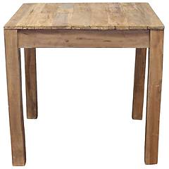 milani home moderatus tavolo da pranzo fisso in legno riciclato