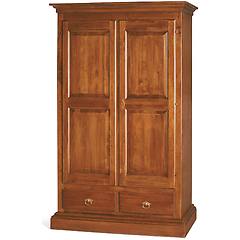 Milani Home - Chester Armadio 2 Ante In Legno Massellox200