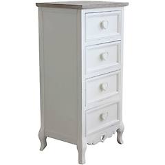 Milani Home Milanihome Mobiletto 3 Cassetti 44 X 34 X 90 Per
