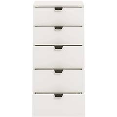 Milani Home - Cassettiera Moderna 5 Cassetti Di Design Moderno