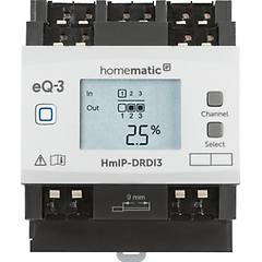 Homematic Ip Hmip-drdi3 Din Montato Su Guida Attuatore Dimmer