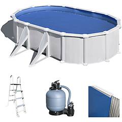 Gre Atlantis Ovale 500x300x132cm Piscina Fuori Terra