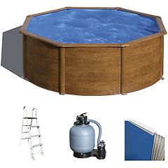 Gre Pacific Rotonda &oslash;350 X 120 Cm Piscina Fuori