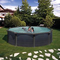Gre Granada Rotonda ø460 X 132 Cm Piscina Fuori
