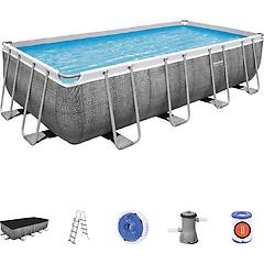 bestway piscina fuori terrapower steel 488x244x122cm