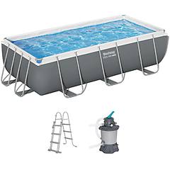 bestway piscina fuori terra steel pro max 404x201x100 cm con pompa e scaletta