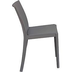 Milani Home - Perla Sedia In Resina Impilabile Da Esterno E