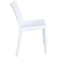 Milani Home - Perla Sedia In Resina Impilabile Da Esterno E