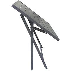 Milani Home - Abelus Tavolo Da Giardino Quadrato Pieghevole