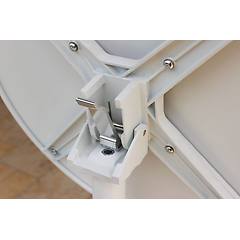 Milani Home - Opera Tavolo Da Giardino In Acciaio Diametro 60