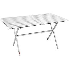 brunner silver gapless level 6 tavolo da campeggio grigio 0406077n 140x81x70cm