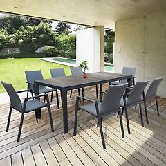Milani Home - Ben Tavolo Da Giardino In Alluminio Con Piano
