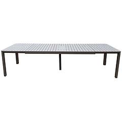 Milani Home - Tony Tavolo Da Giardino In Alluminio Allungabile