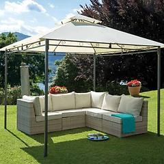 Green House Leroy Merlin Gazebo Garden In Ferro Struttura Grigio