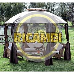 Giardini Del Re Telo Laterale Gazebo Gotic Teli Per Gazebo 3x2
