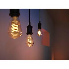 Philips - White Edison Con Filamento St64 E27