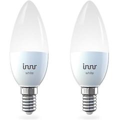 innr set lampadine smart candle white e14 2 pezzi white e14 rb 245 2