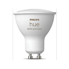 philips hue white and color ambiance gu10 confezione da 1