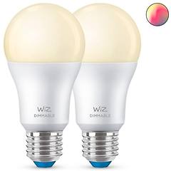 wiz philips dim 2x 60w e27