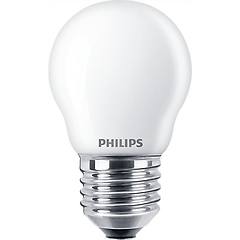 philips led oliva e sfera 4 3 w 40 w e27 luce bianca calda