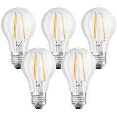 osram led e27 classic filamenti 827 6 5w 5x