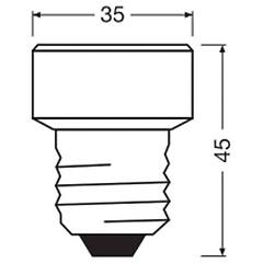 yeppon lampadina led star flat e27 3 5w 2700k anello intercambiabile.
