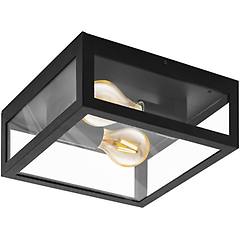 eglo applique alamonte 1 2 luci up down quadrato