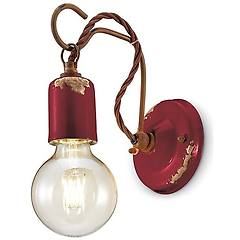 ferroluce vintage 665 applique bordeaux seta